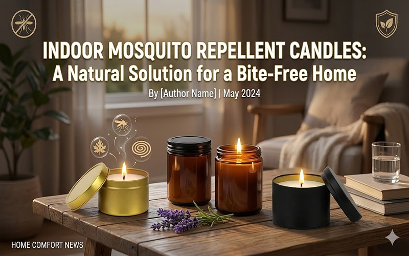 Indoor Mosquito Repellent Candles: A Natural Solut