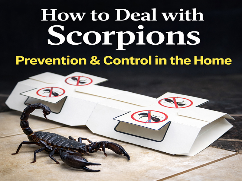 How to Deal with Scorpions: Prevention & Control i