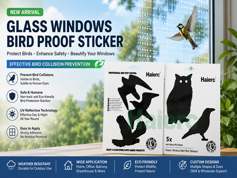 Glass Windows Bird Proof Sticker Source Manufacturer 2026