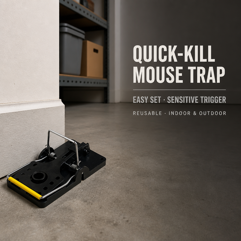 How to Deploy a Plastic Mouse Snap Trap in UK Food