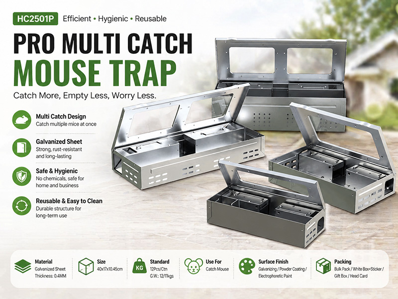How to Deploy a Pro Multi Catch Mousetrap in Food 